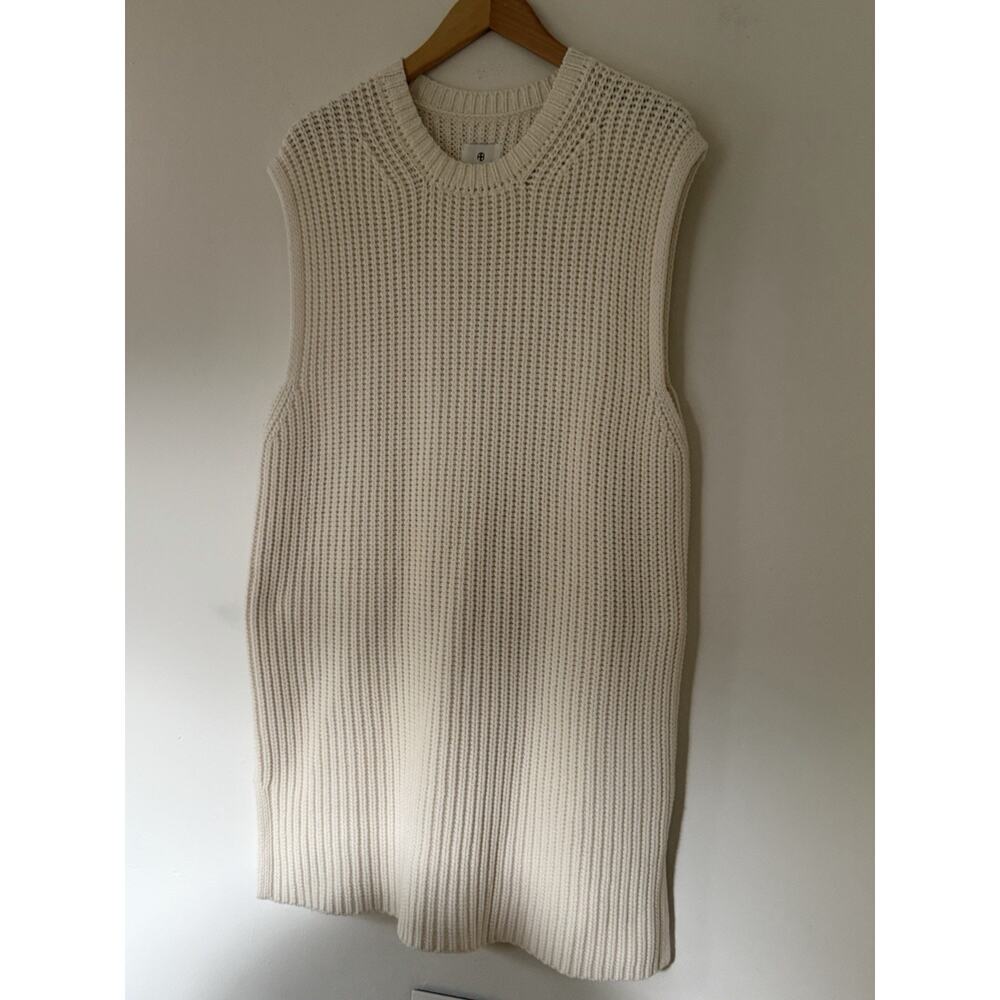 Anine Bing Oliver Chunky Knit Tunic Sweater Dress Size Medium $400 - Picture 2 of 4